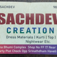 SACHDEV CREATION